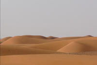 Paysages de dune dans le sud Tunisien. © Cirad, B. Faye